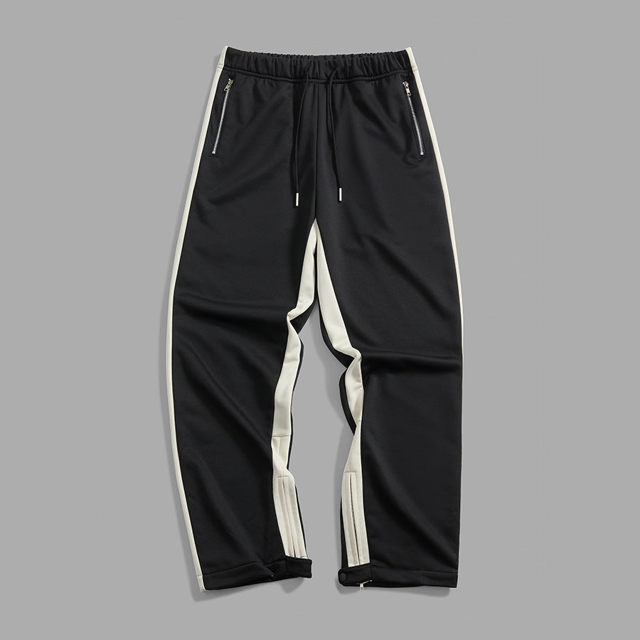 Relaxed fit gestreepte joggingbroek