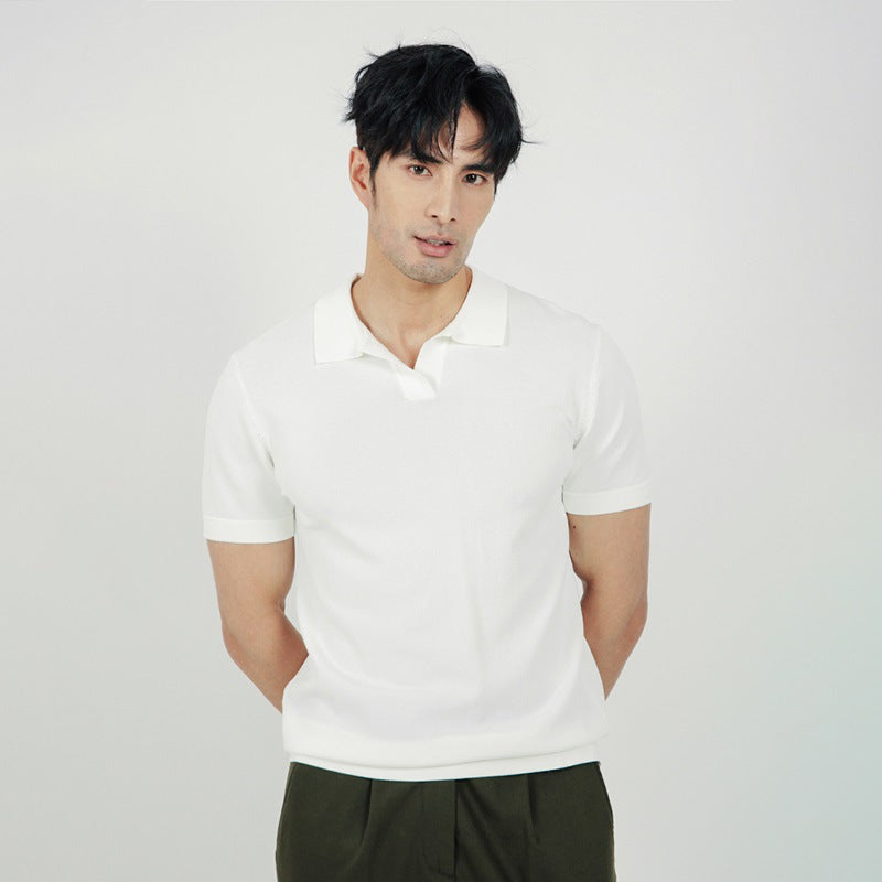 Prestige poloshirt met revers