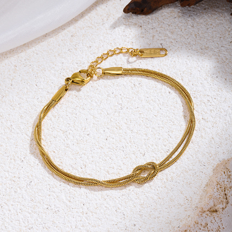 Nooit eindigende armband