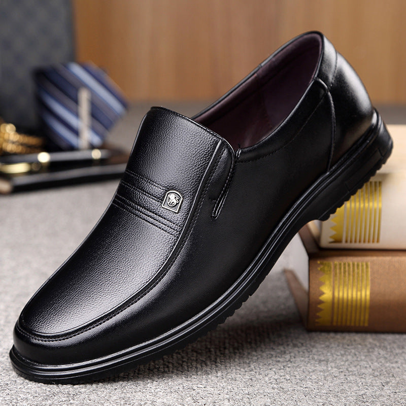 Ashton leren loafers
