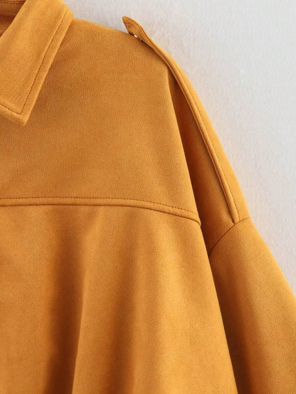 Isabella | Vintage suède jas