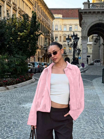 Isabella | Vintage suède jas