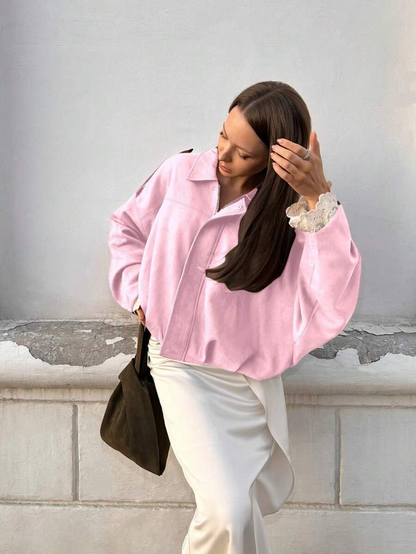 Isabella | Vintage suède jas