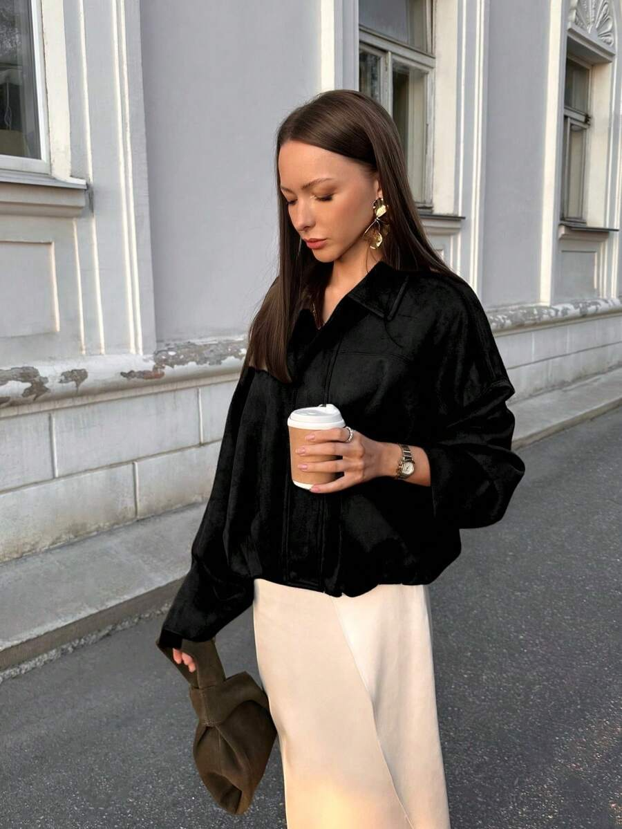 Isabella | Vintage suède jas