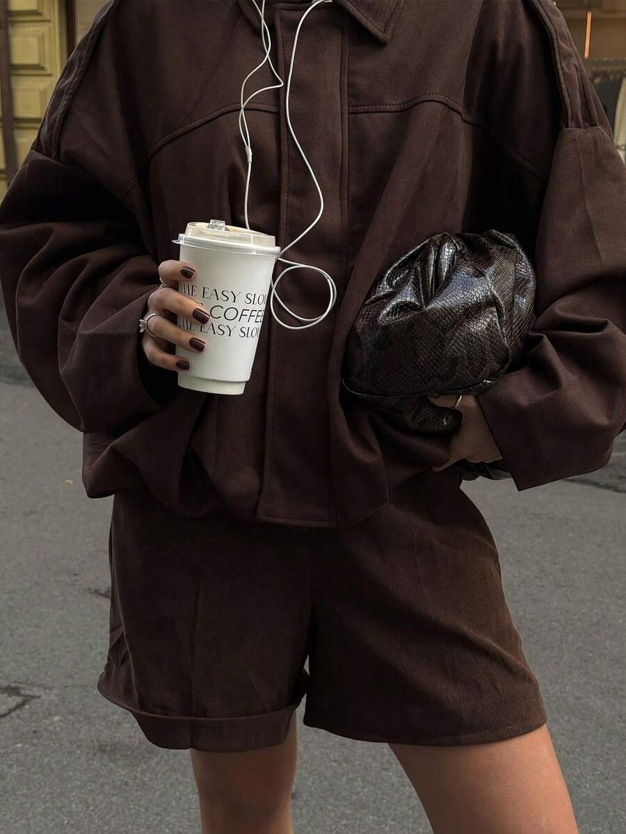 Isabella | Vintage suède jas