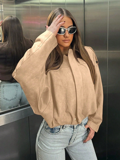 Isabella | Vintage suède jas