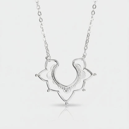 Simplistische bloemenketting