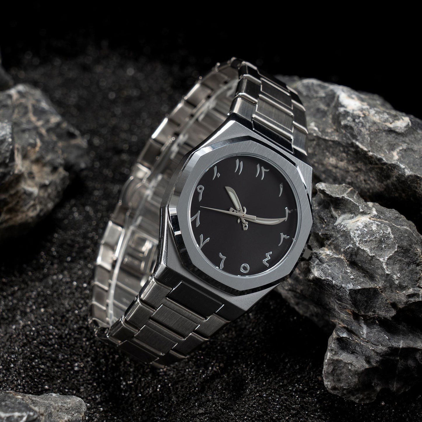 Minimalistisch Samurai-horloge