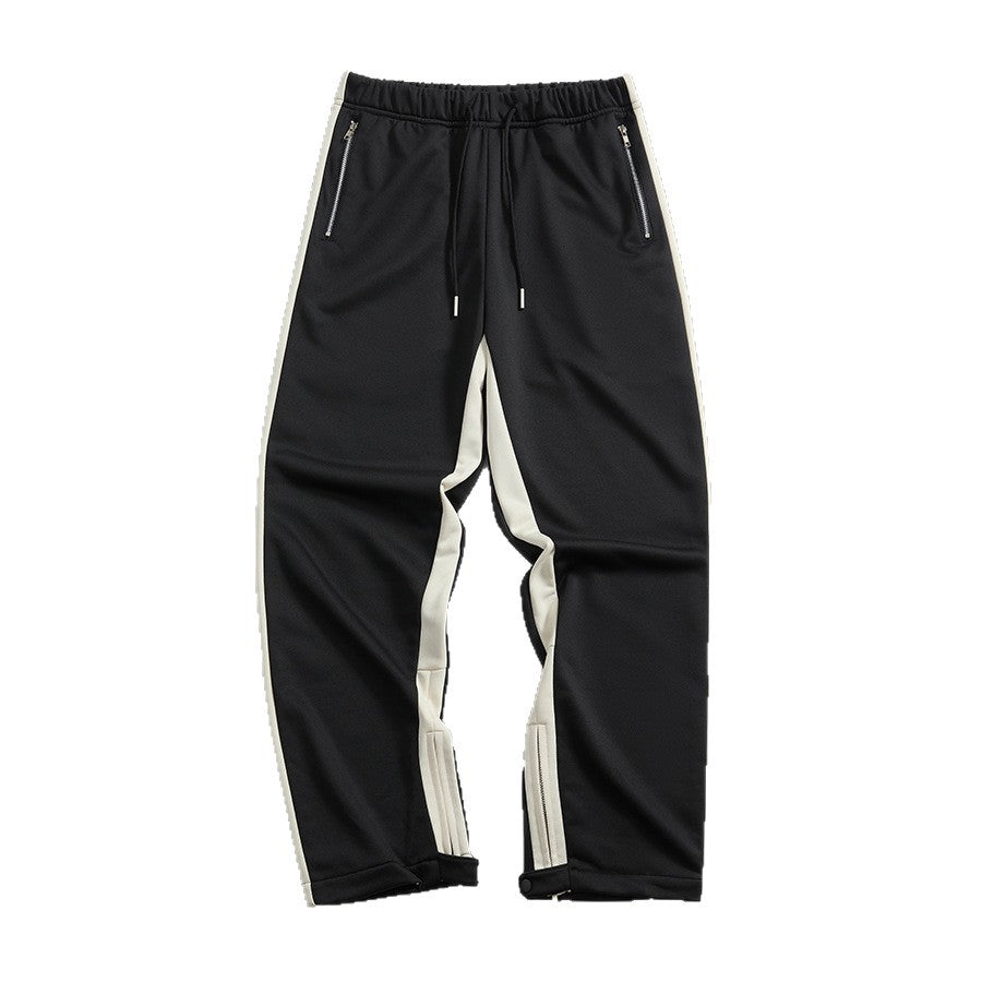 Relaxed fit gestreepte joggingbroek
