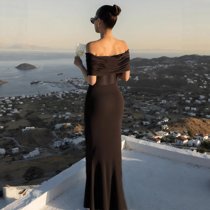 De Hollywood maxi-jurk