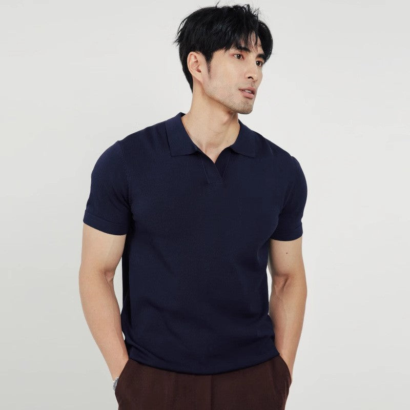 Prestige poloshirt met revers