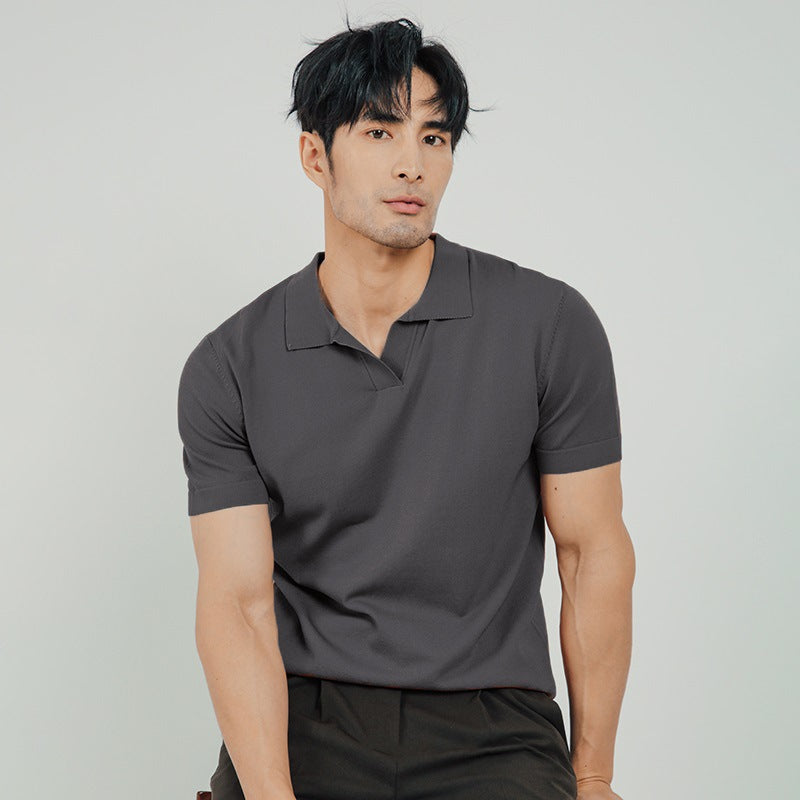 Prestige poloshirt met revers