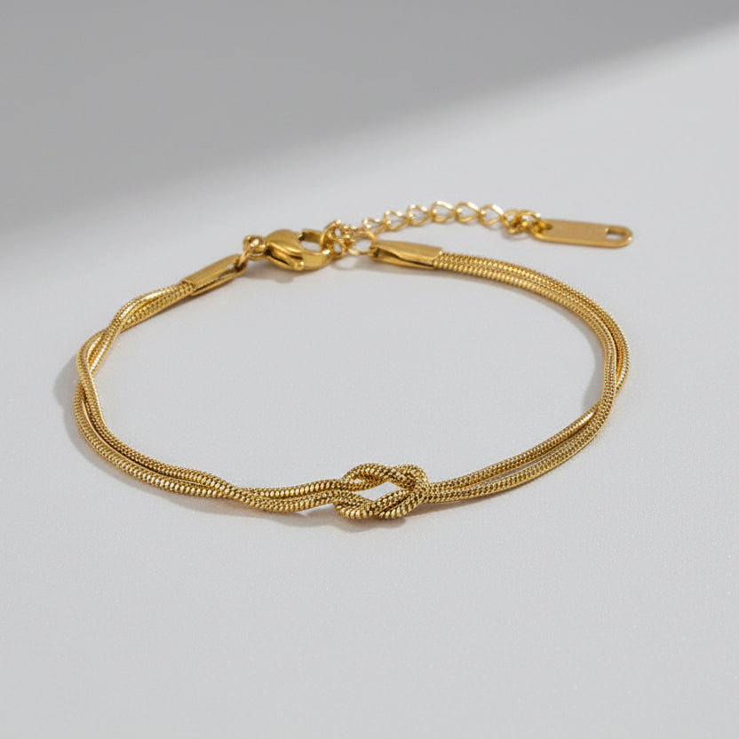 Nooit eindigende armband