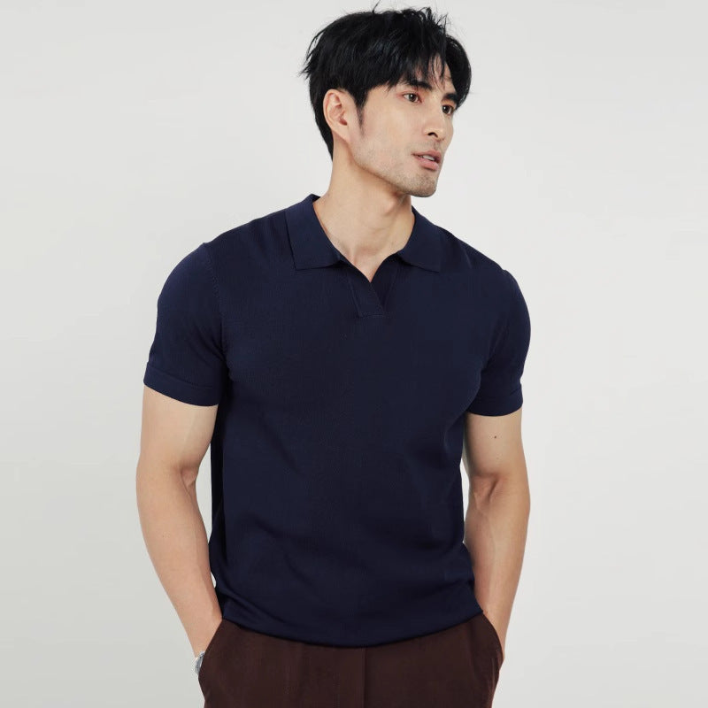 Prestige poloshirt met revers