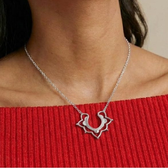 Simplistische bloemenketting